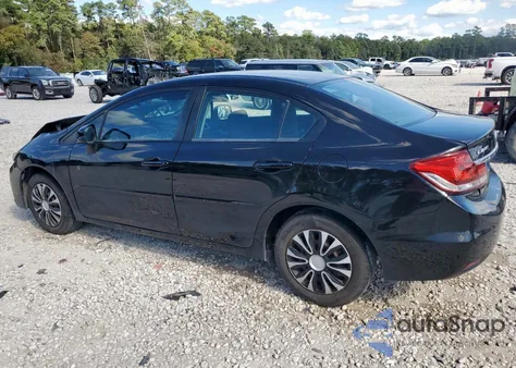 2013 Honda Civic Lx из США, поврежденный, VIN 2HGFB2F50DH504599
